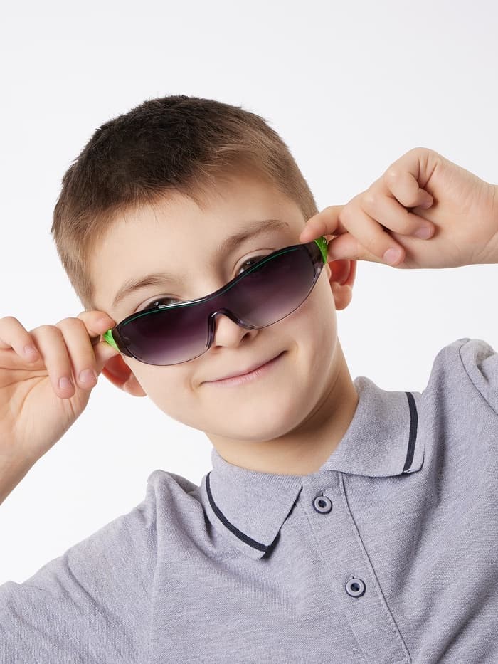 Очки солнцезащитные детские «OneSun. Маска», uv 380, дужки микс