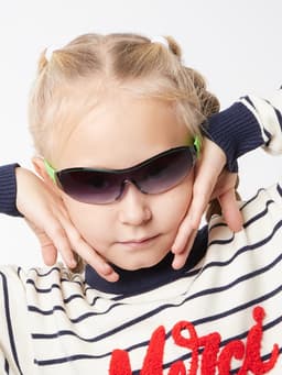 Очки солнцезащитные детские «OneSun. Маска», uv 380, дужки микс