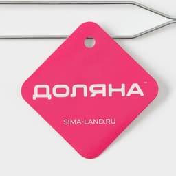 Сито для просеивания Доляна «Помощник», d=16 см, серебристое