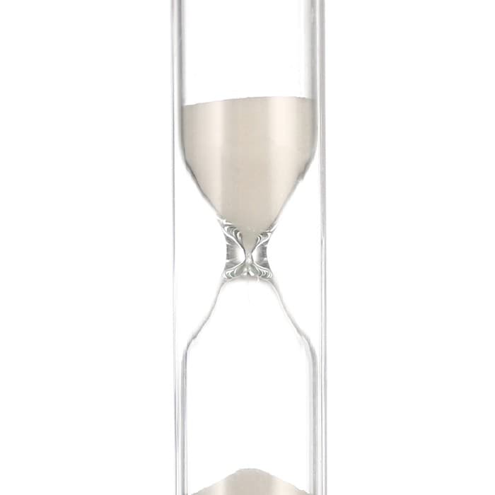 Часы песочные «Ламбо», на 10 минут, 9×2.5 см, белые