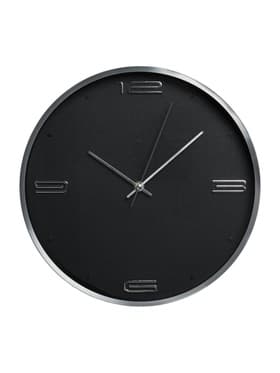 Часы настенные классические «Марша», d=30 см, 30×30×4 см, чёрные