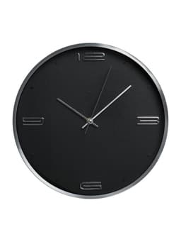 Часы настенные классические «Марша», d=30 см, 30×30×4 см, чёрные