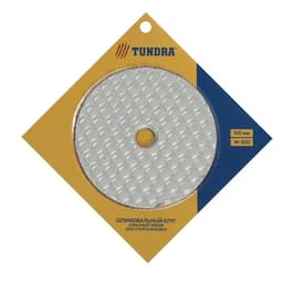 Алмазный гибкий шлифовальный круг ТУНДРА «Черепашка», для сухой шлифовки, 100 мм, № 800