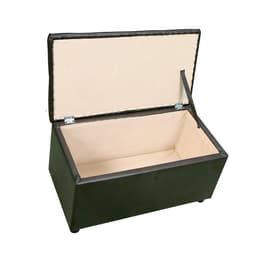 Пуф «Сундук», с ящиком для хранения, экокожа, 800×400×400 мм, цвет коричневый