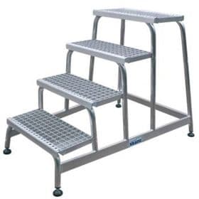 Подставка монтажная KRAUSE STABILO, алюминиевая, противоскользящая, 4 ступени