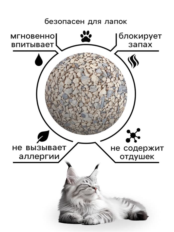 Наполнитель минеральный впитывающий «Пижон» универсальный, 15 л