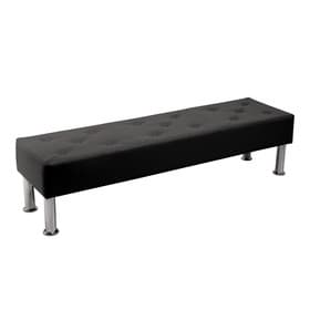 Скамья «Марк», 1450×390×370 мм, цвет чёрный