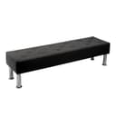 Скамья «Марк», 1450×390×370 мм, цвет чёрный