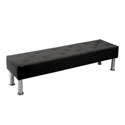 Скамья «Марк», 1450×390×370 мм, цвет чёрный