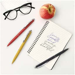 Ручка шариковая автоматическая Schneider "K15", чернила синие, узел 1,0мм, корпус микс, дисплей, под логотип