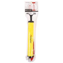 Насос для мячей ONLYTOP, 28 см, 2 насадки + шнур, МИКС