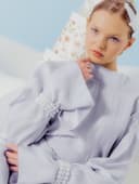 Браслеты жемчуг «Трио», d=7 см, шар № 4.6.8, набор 3 шт. белый