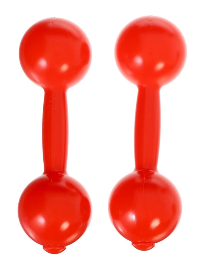 Гантели пластмассовые 0.45 кг, 2 шт.