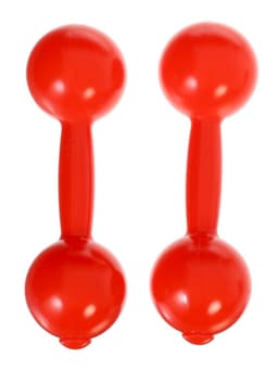 Гантели пластмассовые 0.45 кг, 2 шт.