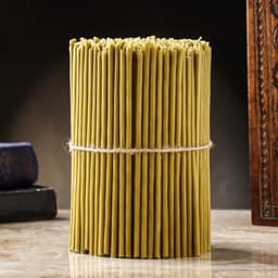 Свечи церковные №140, упаковка 1 кг, парафин и воск