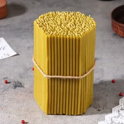 Свечи церковные №140, упаковка 1 кг, парафин и воск