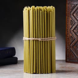 Свечи церковные №60, упаковка 1 кг, парафин и воск