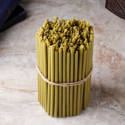 Свечи церковные №60, упаковка 1 кг, парафин и воск