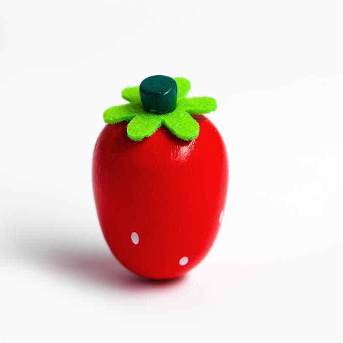 Счётный набор «Клубничка», 12 ягод: 3×2 см