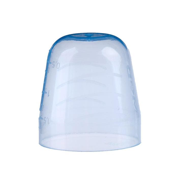 Бутылочка для кормления M&B «Моя первая бутылочка», классическое горло, с ручками, от 0 мес., 250 мл., синий