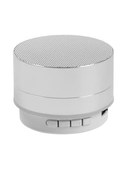Портативная колонка Luazon LAB-05, 3 Вт, 520 мАч, Bluetooth, USB, microSD, microUSB, серебристый