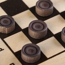 Настольная игра нарды с шашками TAKE IT EASY «Узор», деревянные большие, 40×40 см