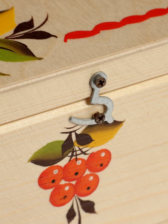 Русское лото «Роспись», деревянное, в подарочной шкатулке