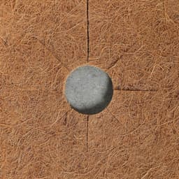 Круг приствольный, d=0.4 м, из кокосового полотна, набор 5 шт., «Мульчаграм»