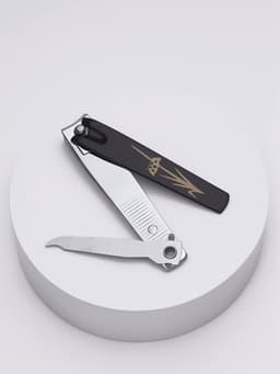 Кусачки - книпсер педикюрные, с пилкой, 8 см, МИКС