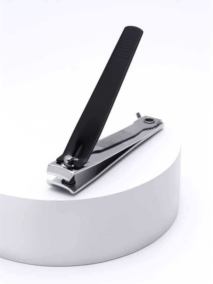 Кусачки - книпсер педикюрные, с пилкой, 8 см, МИКС