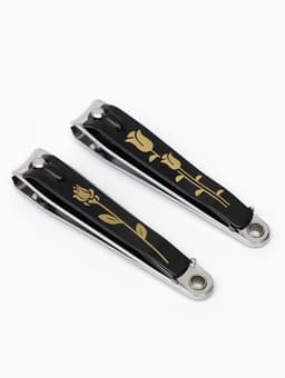 Кусачки - книпсер педикюрные, с пилкой, 8 см, МИКС