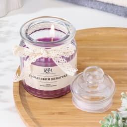Ароматическая свеча в банке «Тосканский виноград», 180 г, время горения 45 ч