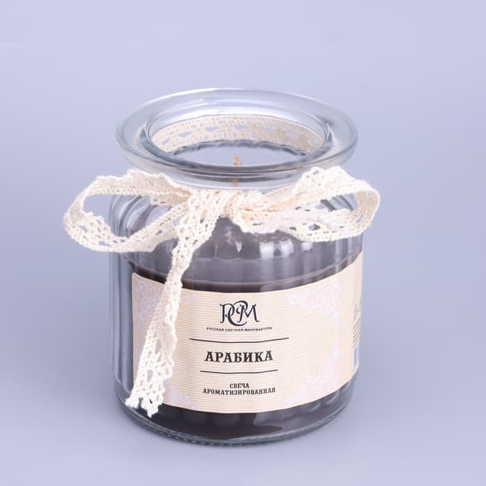 Ароматическая свеча в банке «Арабика», 180 г, время горения 45 ч