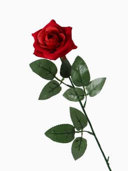 Цветы искусственные «Роза», h=56 см, d=8.5 см, красные