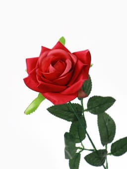 Цветы искусственные «Роза», h=56 см, d=8.5 см, красные