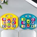 Набор фигурных дыроколов в сундучке (набор 8 шт.), 17×19×4.5 см, МИКС