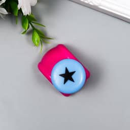 Набор фигурных дыроколов в сундучке (набор 8 шт.), 17×19×4.5 см, МИКС