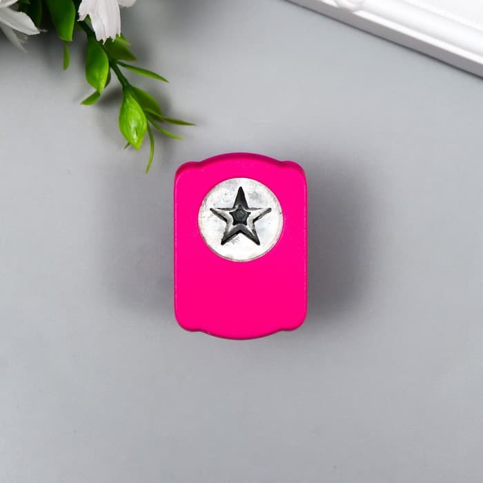 Набор фигурных дыроколов в сундучке (набор 8 шт.), 17×19×4.5 см, МИКС