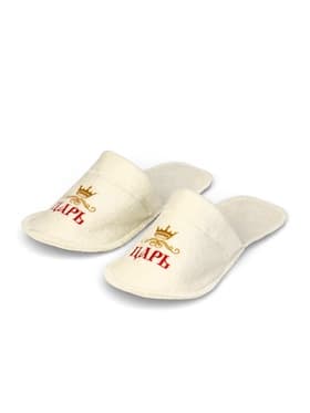 Тапочки для бани и сауны «Царь», войлок