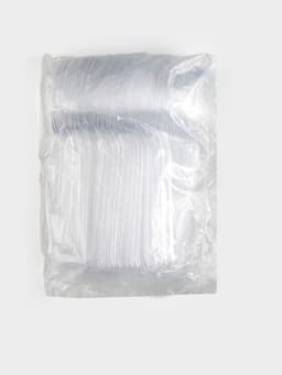 Ложка одноразовая для фуршета «Премиум», 18 см, пластик, прозрачная