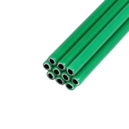 Колышек для подвязки растений, h=50 (± 5) см, d=1 см, металл, зелёный, Greengo