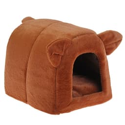 Домик для животных «Норка», 28×28×35 см, плюш, цвет МИКС