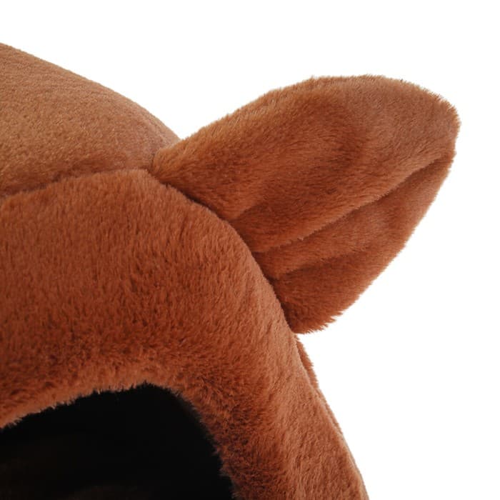 Домик для животных «Норка», 28×28×35 см, плюш, цвет МИКС