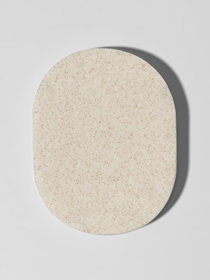 Спонж для умывания «Умывашка», 11×8×2 см, бежевый