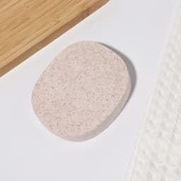 Спонж для умывания «Умывашка», 11×8×2 см, бежевый