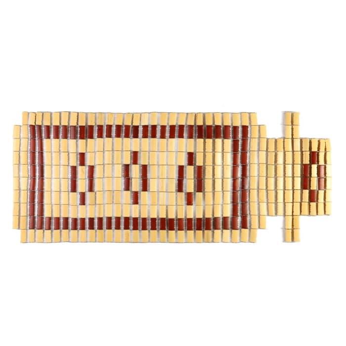 Накидка-массажер TORSO, на сиденье с капюшоном, 43×115 см, бамбук, бежевый