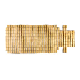 Накидка-массажер TORSO, на сиденье с капюшоном, 43×109 см, бамбук, бежевый