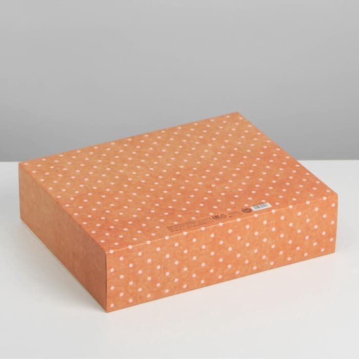 Коробка подарочная, упаковка, «Для тебя», 31×24.5×8 см, БЕЗ ЛЕНТЫ