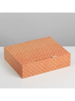 Коробка подарочная, упаковка, «Для тебя», 31×24.5×8 см, БЕЗ ЛЕНТЫ