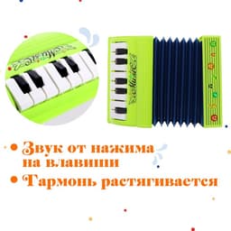 Музыкальная игрушка гармошка «Музыкальный взрыв», МИКС
